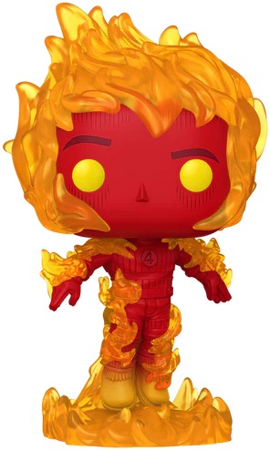 Funko POP! Filmy: The Fantastic Four: First Steps – Human Torch – figúrka