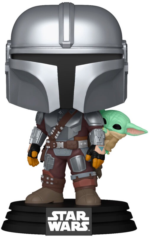 Funko POP! Star Wars: Mandalorian a Grogu – The Mandalorian w/Grogu