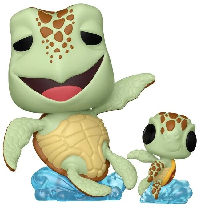 Funko POP! Disney: Finding Nemo - Crush w/Squirt