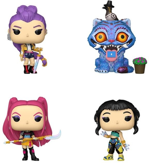Funko POP! KPop Demon Hunters – KPop Demon Hunters 4-Pack – figúrka
