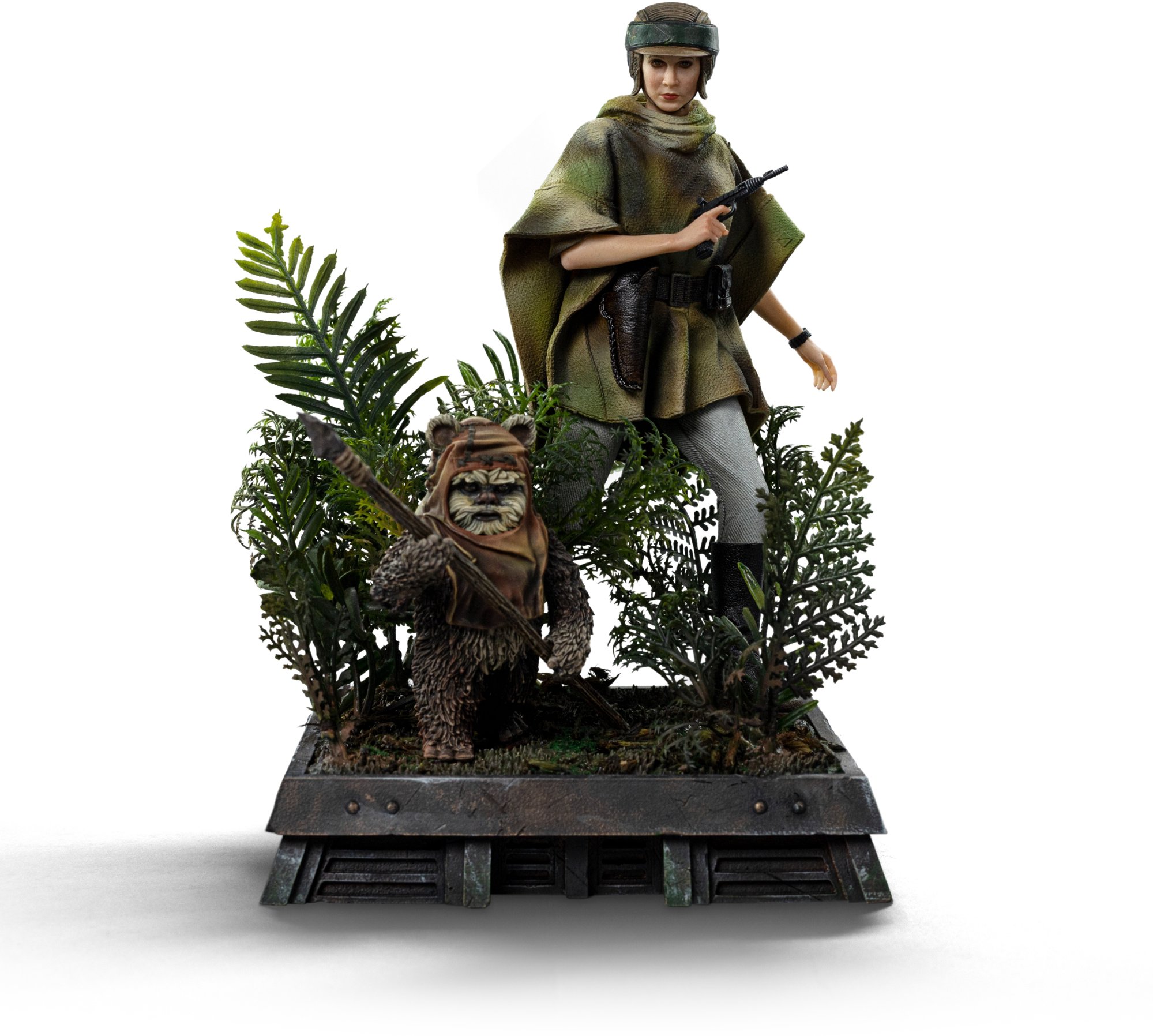 Star Wars - Leia and Wicket - Art Scale 1/10