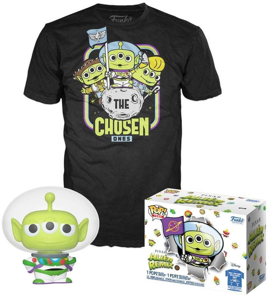Funko POP! & Tee Pixar - Alien As Buzz(GW) - S