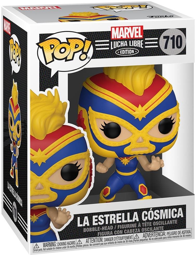 Funko POP! Marvel Luchadores - Captain Marvel