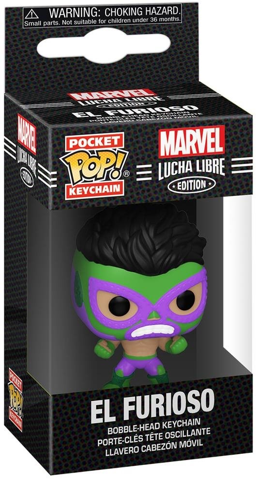 Funko POP! Keychain Marvel Luchadores - Hulk
