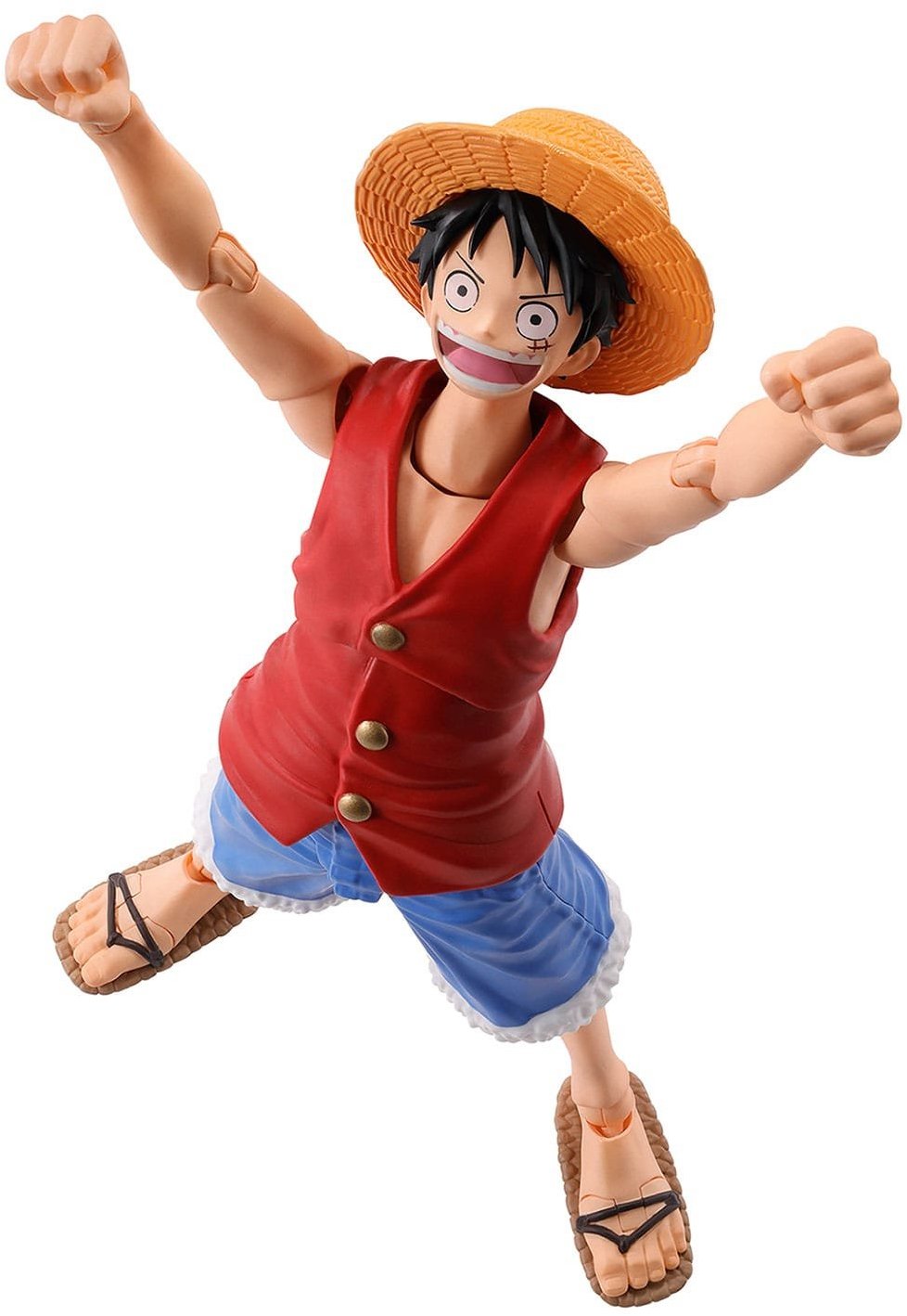 Bandai Tamashii Nations One Piece S. H. Figuarts – akčná figúrka – Monkey D. Luffy Romance Dawn