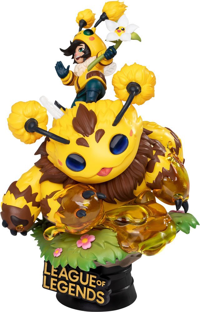 Beast Kingdom Toys League of Legends D-Stage – dioramatická sada – Nunu & Beelump & Heimerstinger