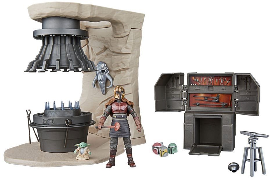 Hasbro Star Wars The Mandalorian Vintage Collection Mandalorianská kováčska dielňa