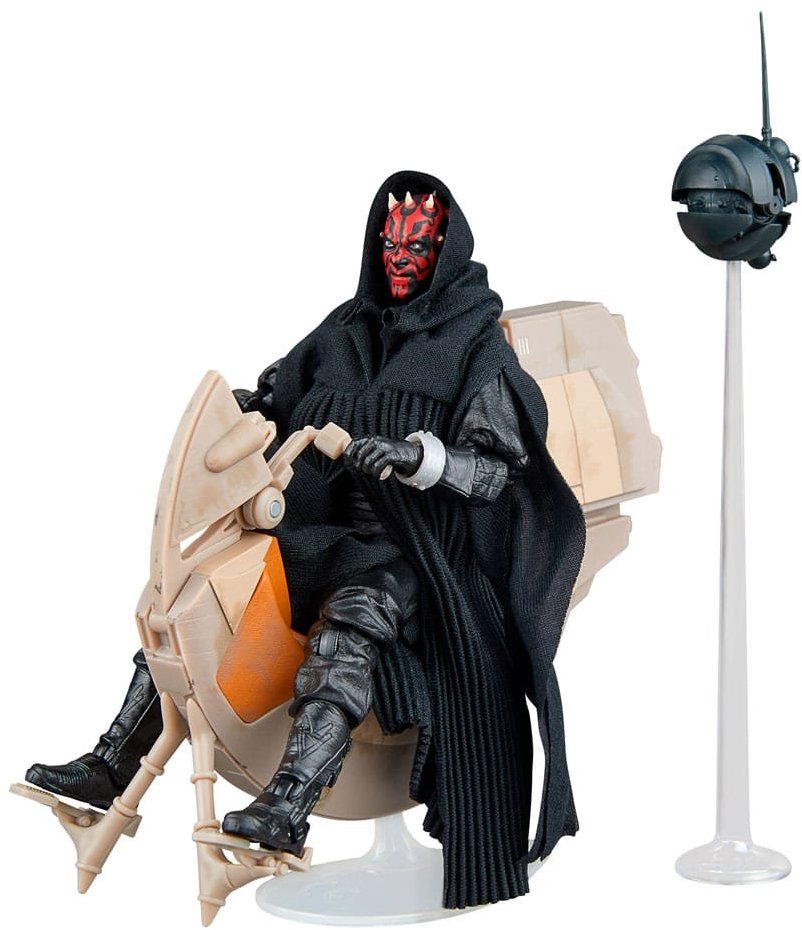Hasbro Star Wars Episode I Black Series Vehicle with Action Figure Darth Maul & Sith Speeder
