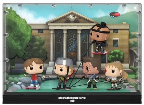 Funko Back To The Future POP Moments Deluxe vinylové figúrky 5 Pack Hoverboard