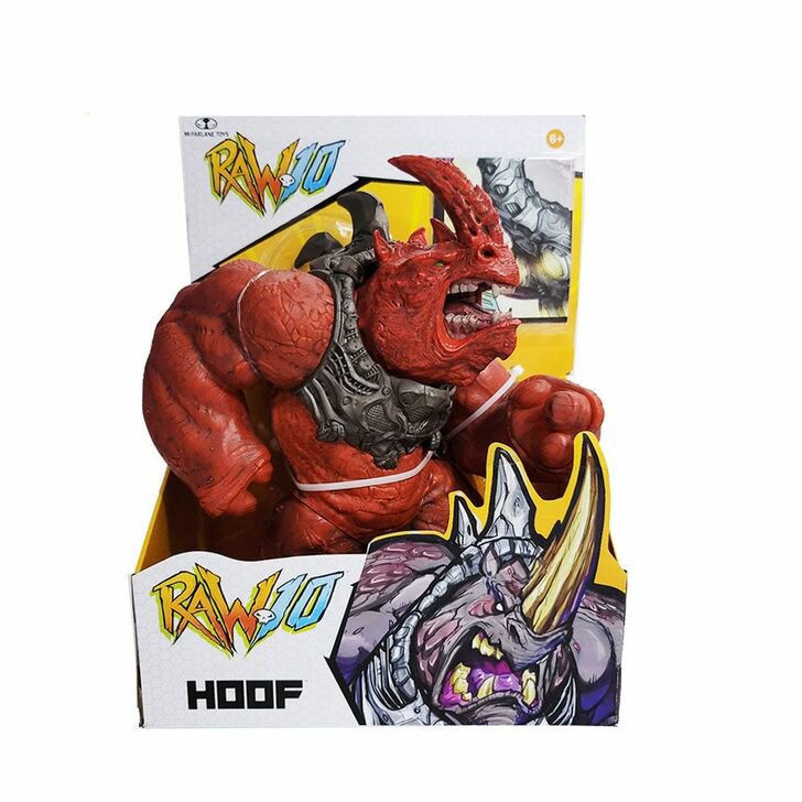 RAW 10 - akční figurka - Hoof, červená