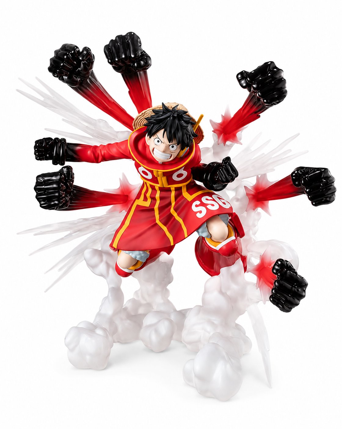 One Piece Monkey D. Luffy -Gum Gum Hawk Gatling Figuarts ZERO Extra Battle PVC soška - 19 cm