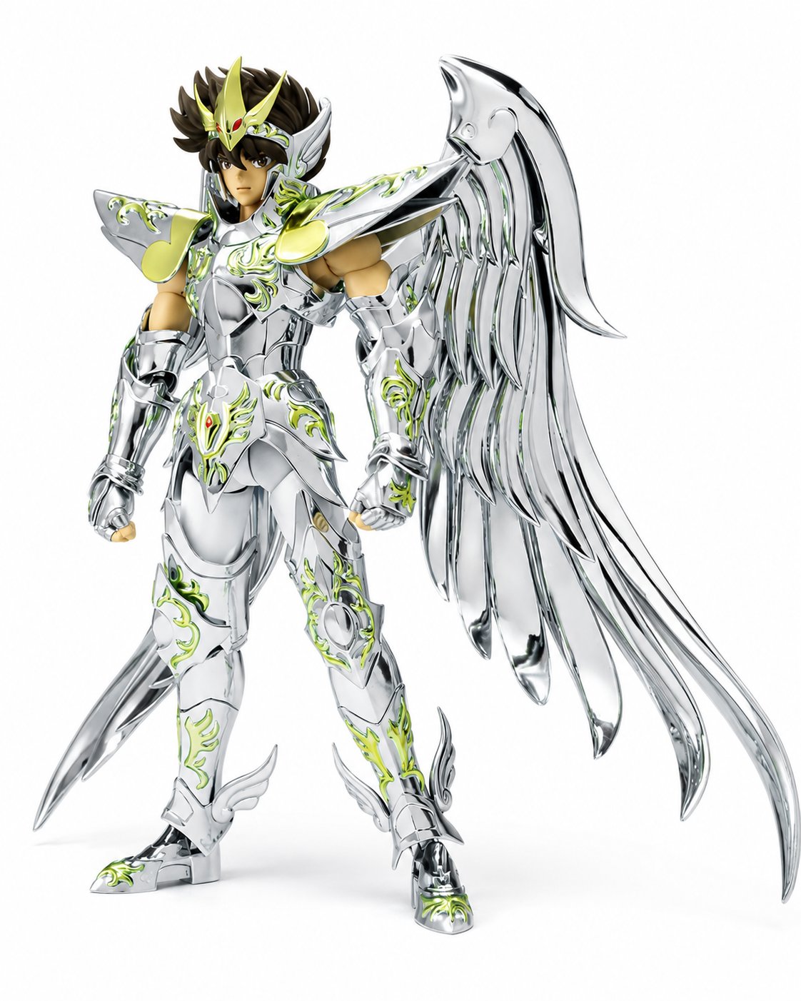 Saint Seiya Saint Cloth Myth Ex Action Figure Pegasus Seiya God Cloth 17 cm