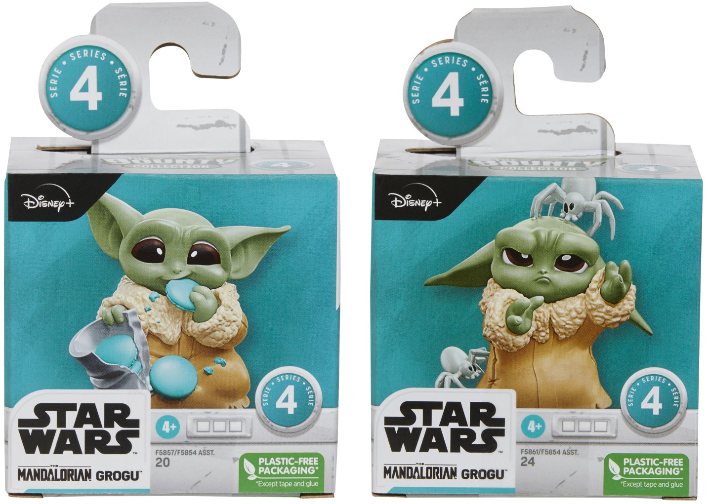 Star Wars: The Mandalorian baby Grogu™ – figúrka 2 ks