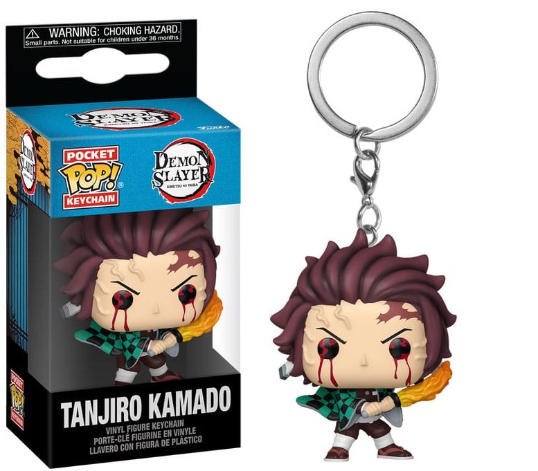 Funko POP! Keychain Demon Slayer Tanjiro Kamado (Sun Breathing)
