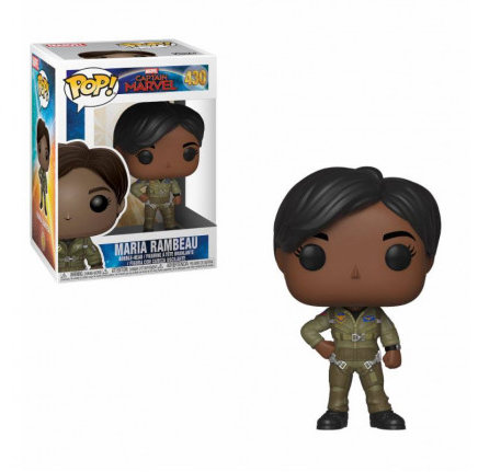 Marvel Captain Marvel Funko figúrka - Maria Rambeau - bobble-head
