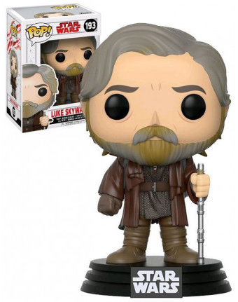 Star Wars Last Jedi Funko POP figúrka - Luke Skywalker - Bobble Head