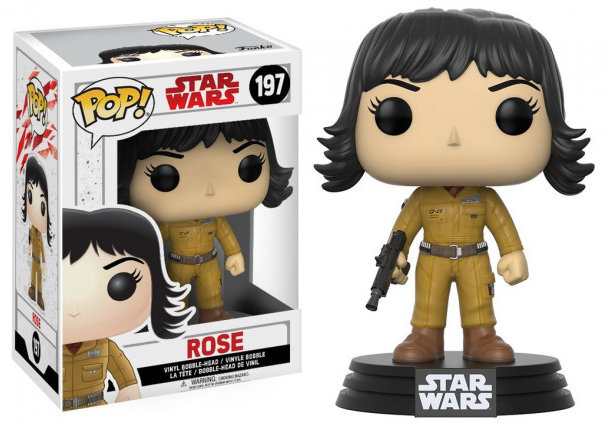 Star Wars Last Jedi Funko POP figúrka - Rose - Bobble Head