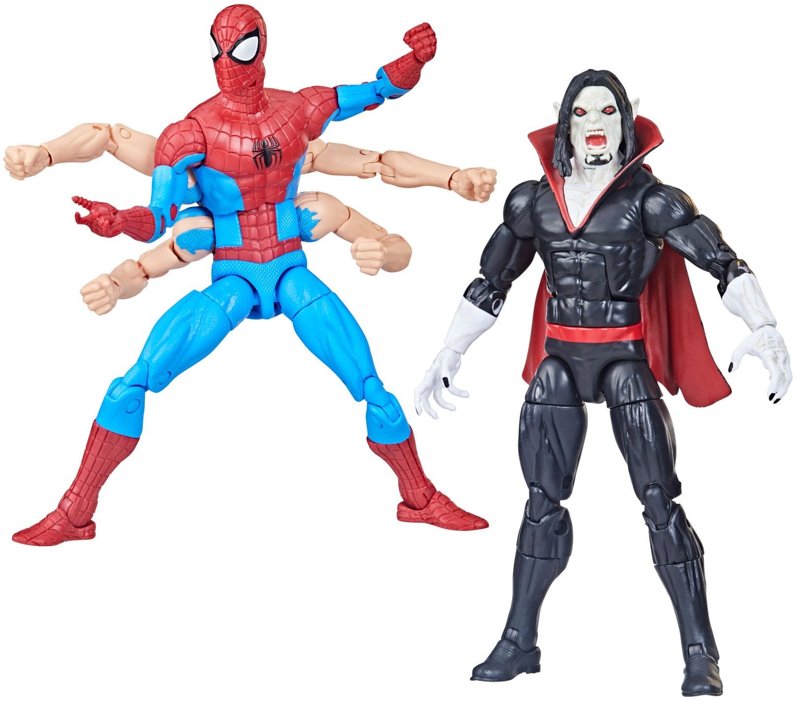 The Amazing Spider-Man Marvel Legends – Spider-Man & Morbius –akčné figúrky