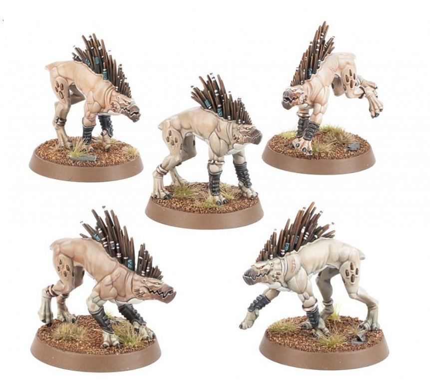 Warhammer – 40,000 mini T'au Empire: Kroot Hounds – figúrky