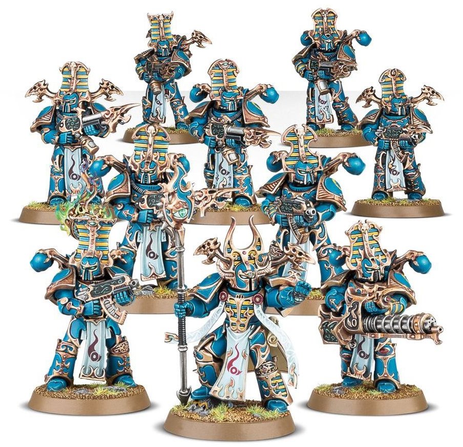 Warhammer – 40,000 mini Thousand Sons: Rubric Marines – figúrky