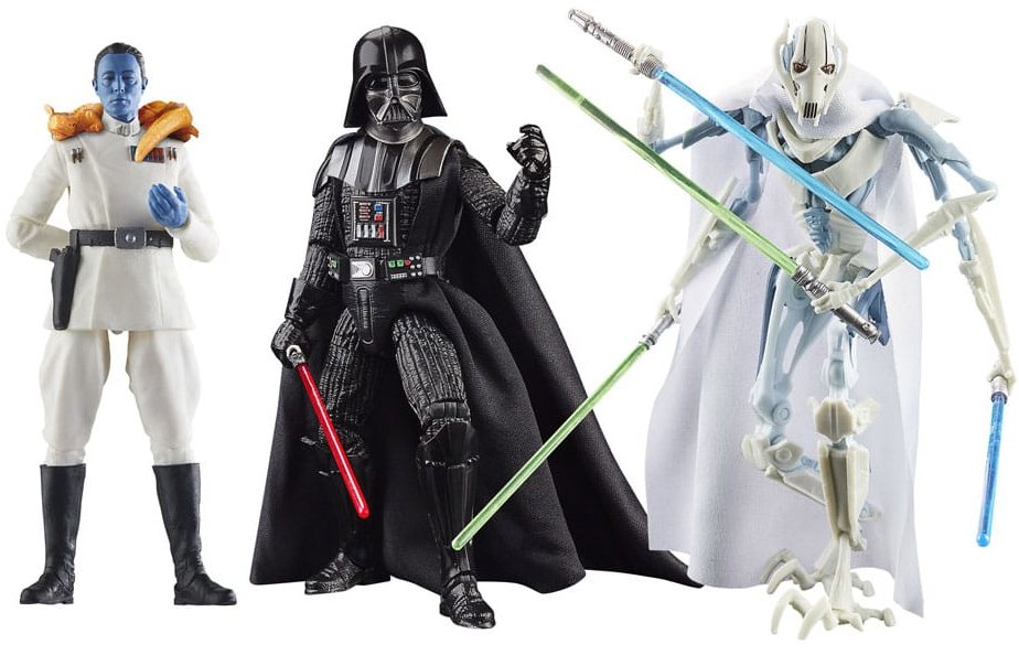 Hasbro Star Wars Black Series - 3-Pack Masters of Evil 15 cm