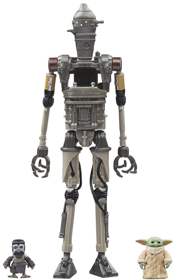 Hasbro Star Wars: Mandalorian Vintage Collection - 3-Pack IG-12, Grogu & Anzellan