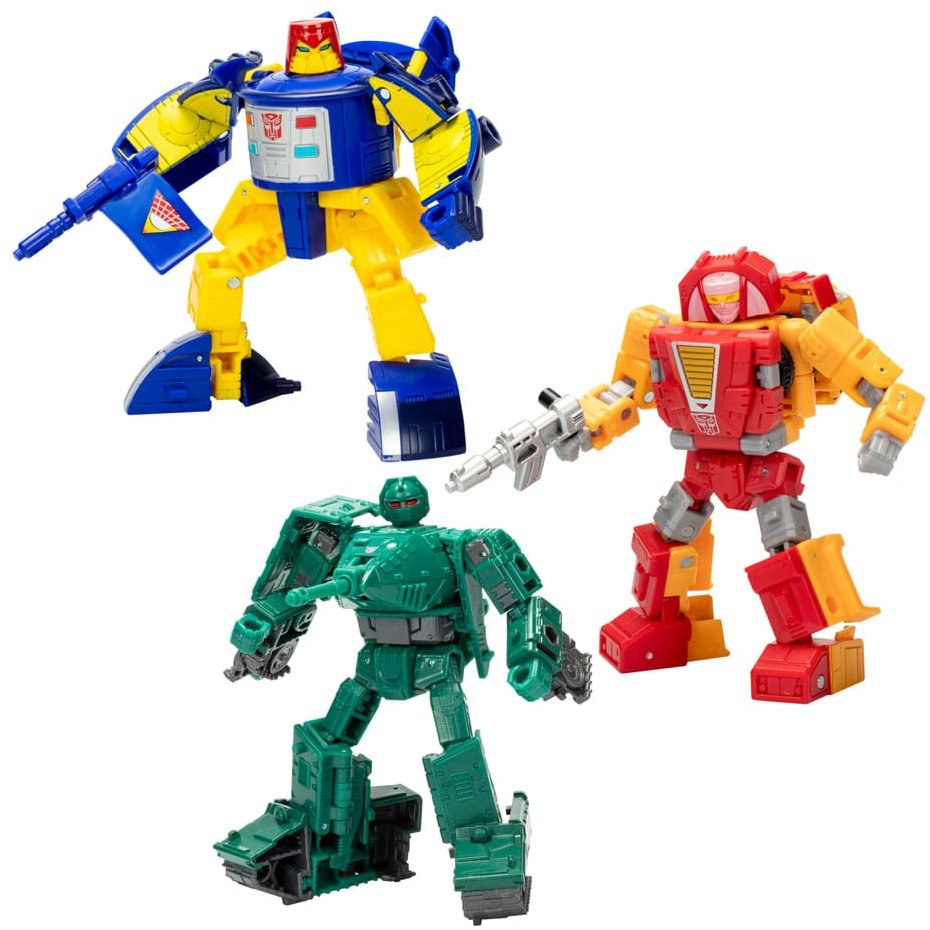 Hasbro Transformers Legacy United Deluxe Class 3-Pack Go-Bot Guardians 14 cm
