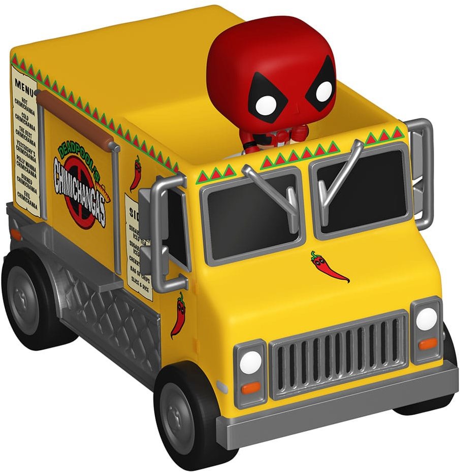 Funko Funko POP! - Deadpool so špekáčkovým stánkom o veľkosti 2,5 cm od Marvelu