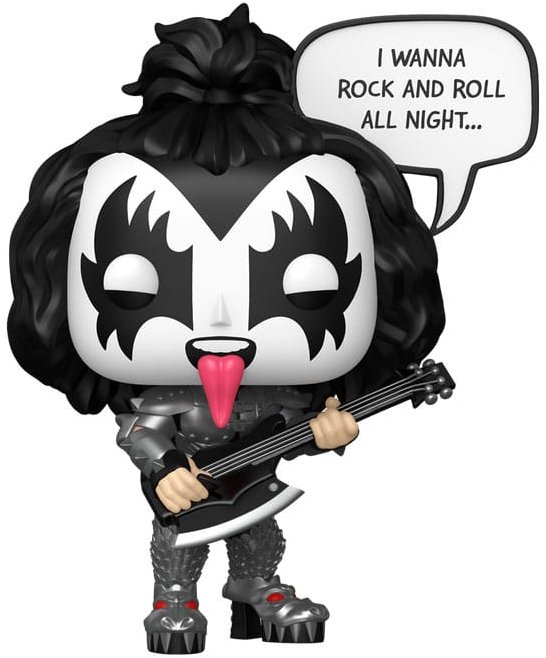 Funko KISS POP! Sayings - Demon (R&R All Night) 9 cm