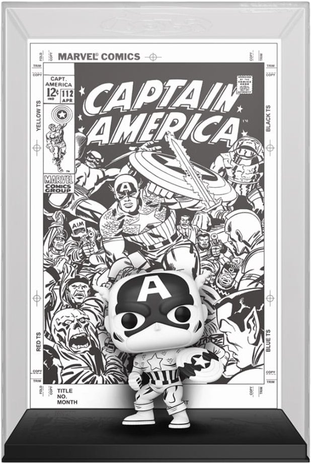 Funko Marvel 85th Anniversary POP! Comic Cover - Captain America 9 cm