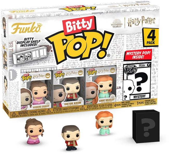 Funko Harry Potter a Ohnivý pohár - 4-Pack Hermione 2,5 cm