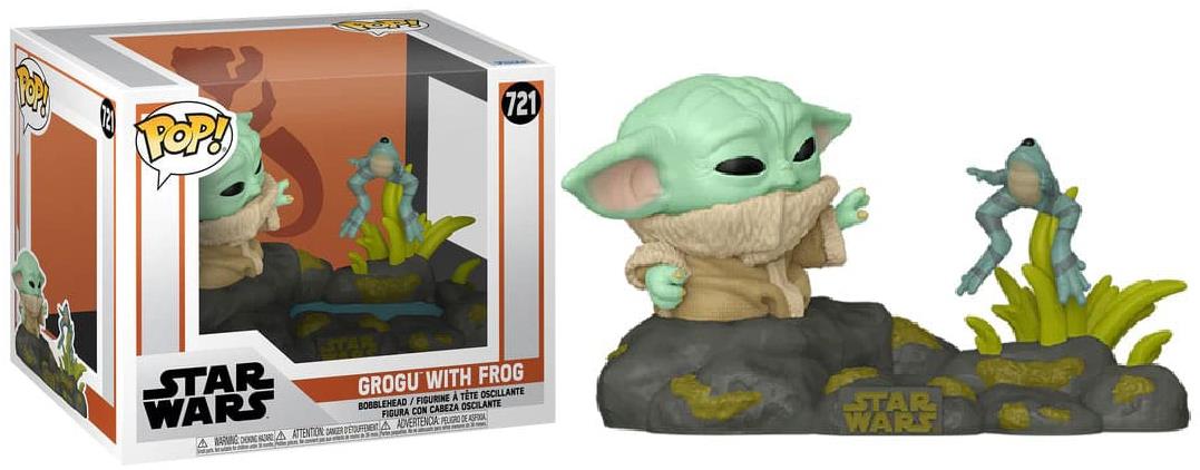 Funko POP! Star Wars The Mandalorian Grogu with Frog 721