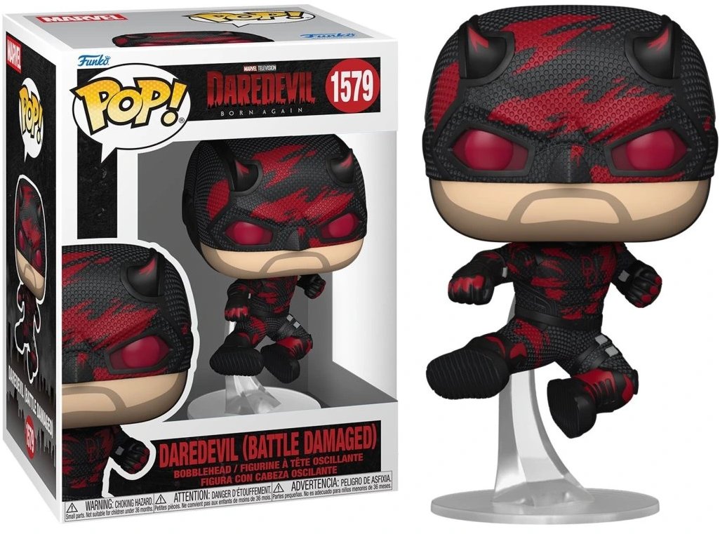 Funko POP! Marvel Daredevil Born Again - Daredevil Battle Damaged 1579