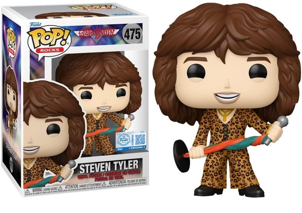 Funko Pop! Rocks Aerosmith Steven Tyler (Leopard Outfit) 475