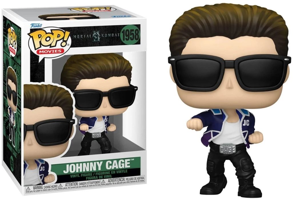 Funko Pop! Mortal Kombat 2 Johnny Cage 1958