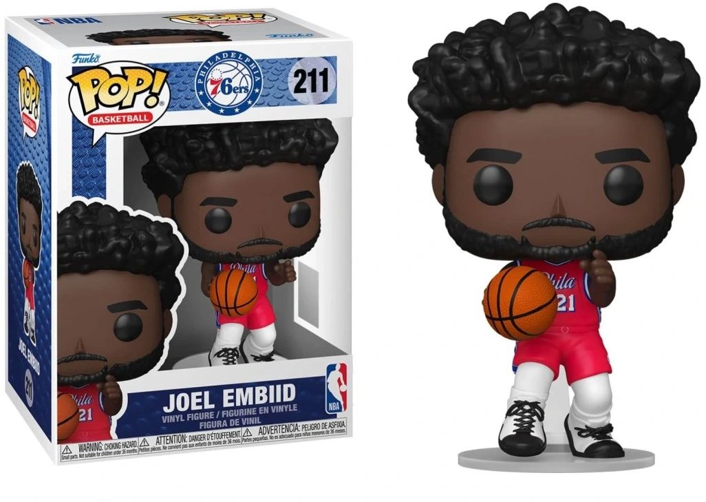 Funko Pop! Philadelphia 76ers Joel Embiid 211