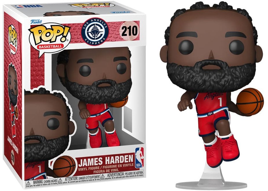 Funko Pop! NBA Los Angeles Clippers James Harden 210