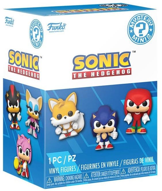 Funko POP! Mystery Minis Sonic The Hedgehog 1 náhodný kus