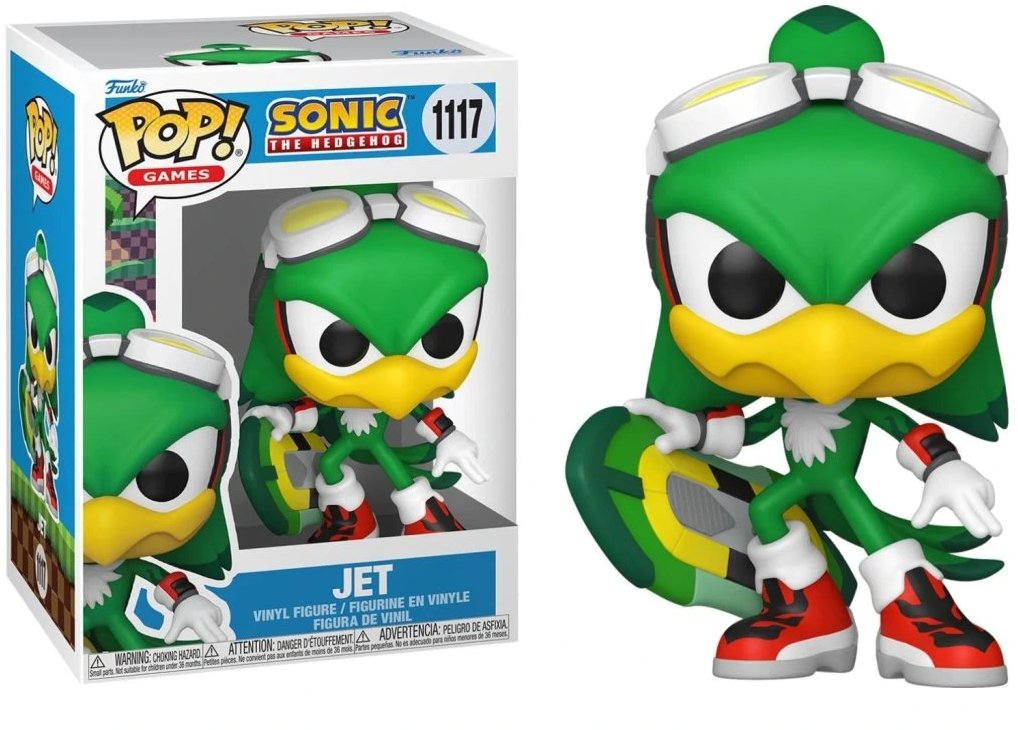 Funko Pop! Sonic The Hedgehog Jet 1117