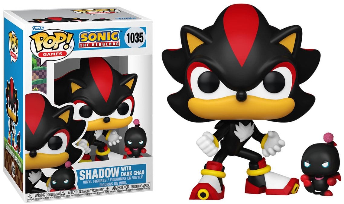 Funko Pop! Sonic The Hedgehog Shadow With Dark Chao 1035