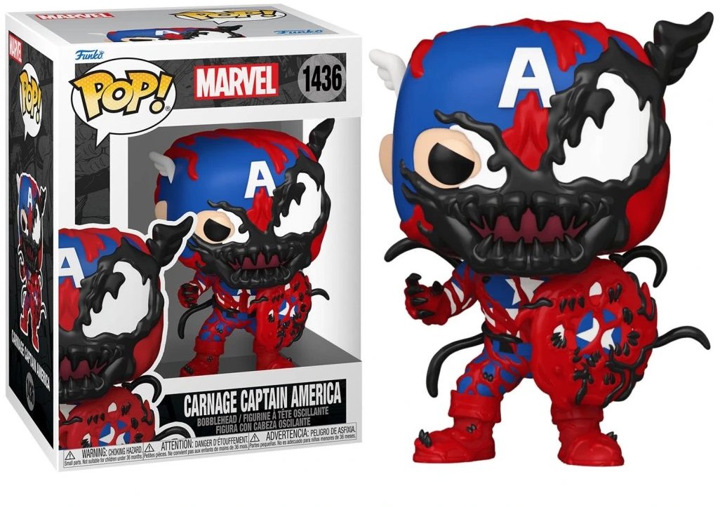 Funko Pop! Marvel Carnage Captain America 1436