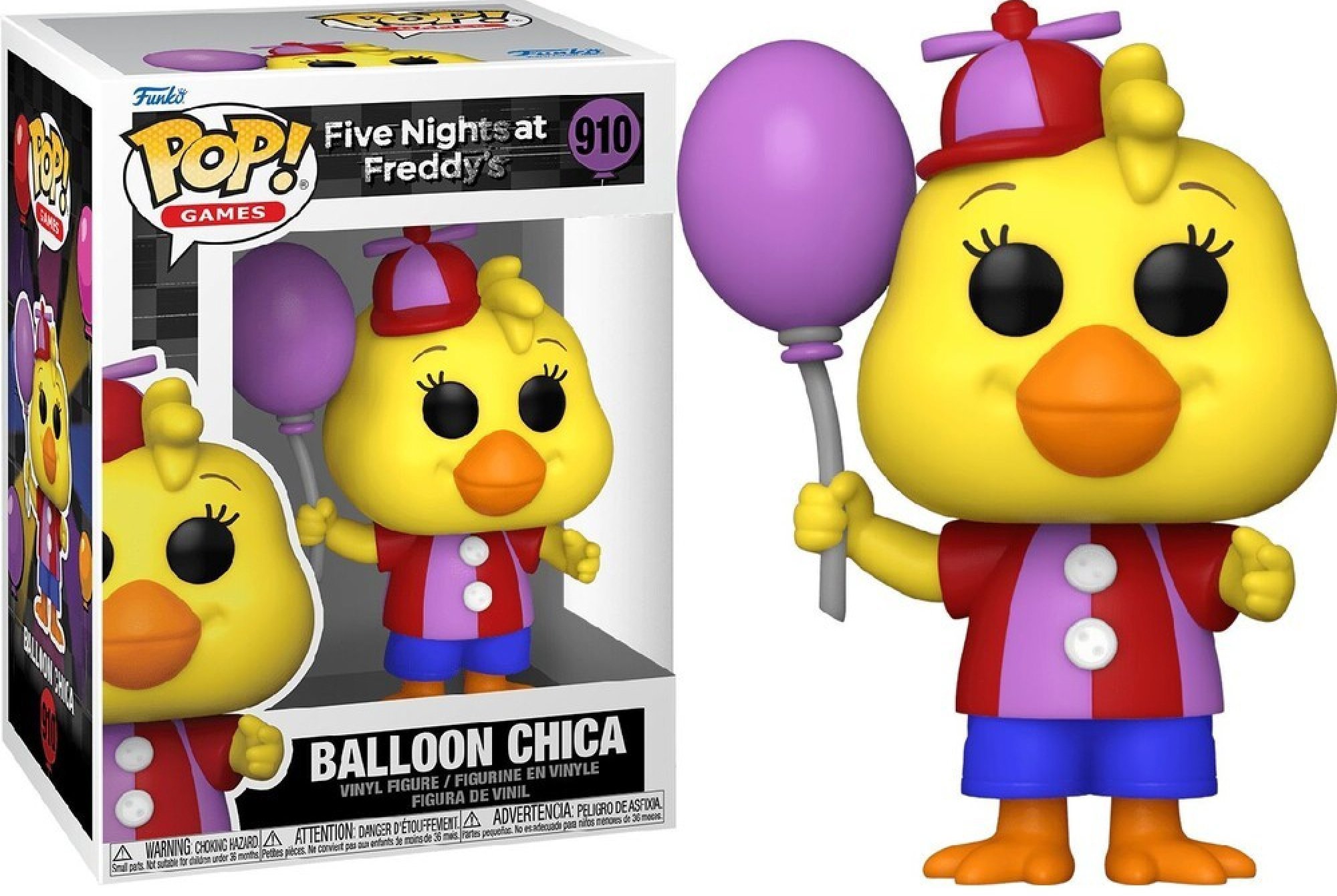 Funko POP! Five Nights at Freddy' s Security Breach Balloon Chica 910