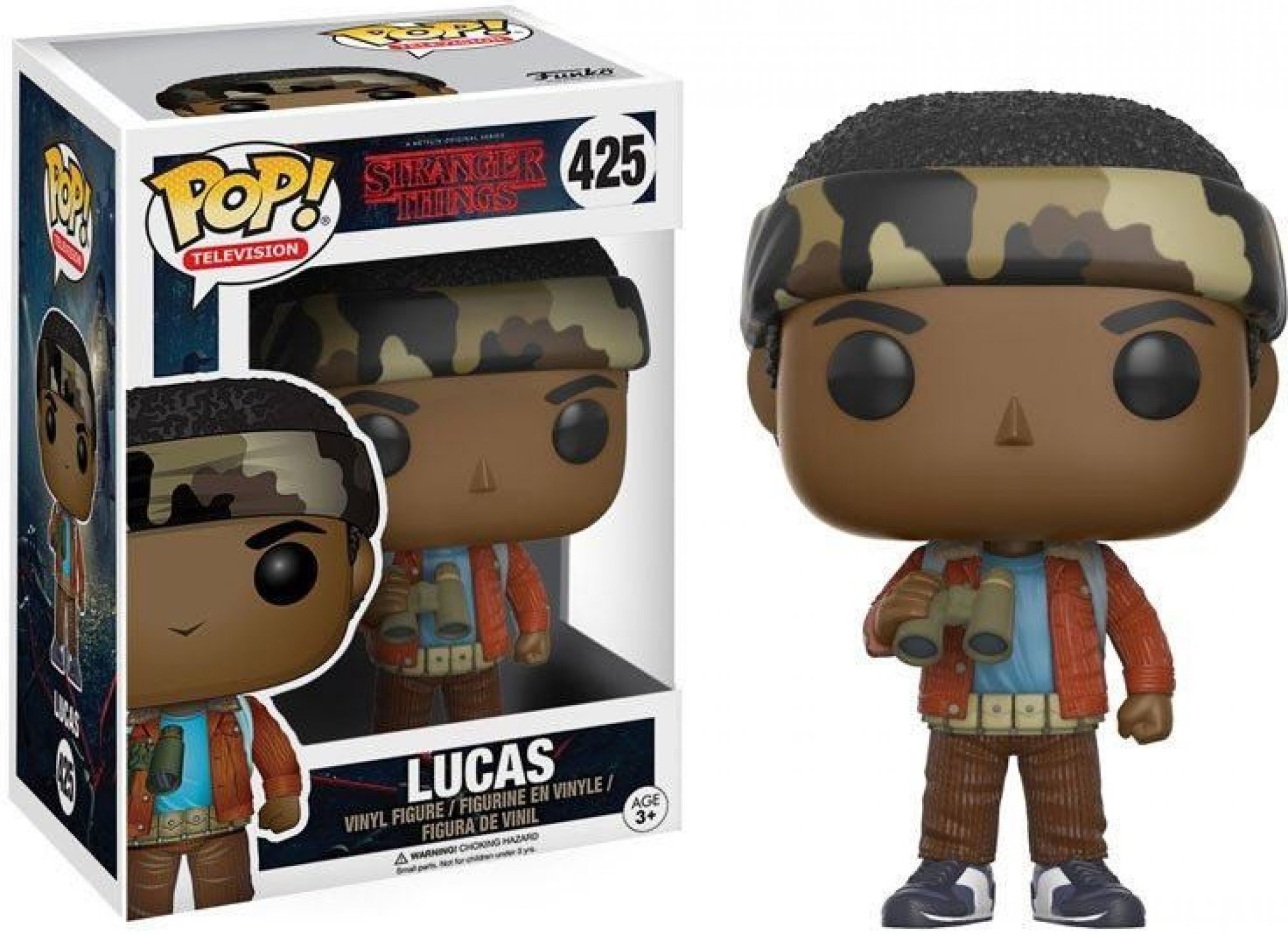 Funko POP TV: Stranger Things - Lucas w/ Binoculars