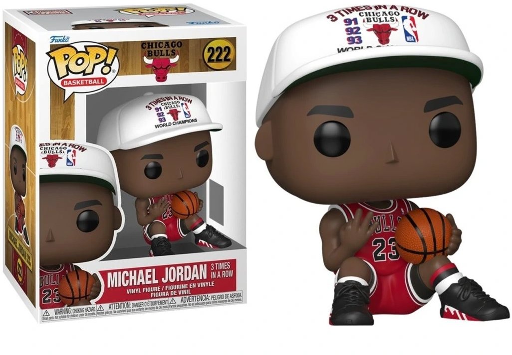 POP! Chicago Bulls Michael Jordan 3 Times In A Row 222