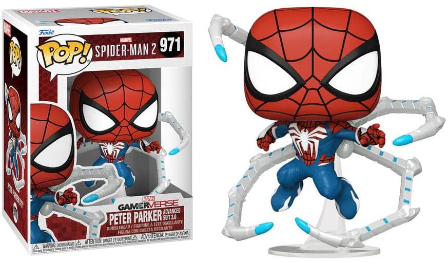 Funko POP! Marvel SpiderMan 2 Gamerverse Peter Parker Advanced Suit 971