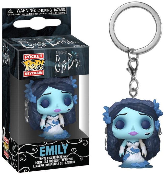 Funko POP! Keychain Corpse Bride Emily with Butterflies