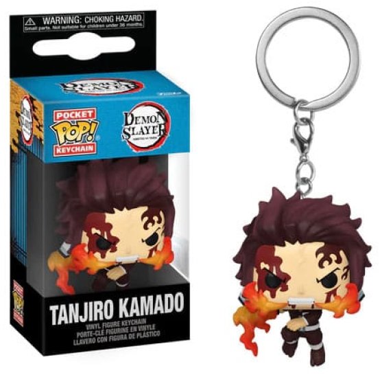 Funko POP! Keychain Demon Slayer Tanjiro Kamado (Dancing Flash)