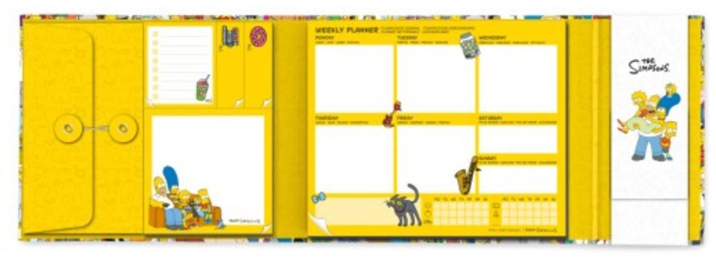 The Simpsons – plánovací blok v zložke