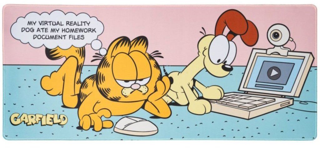 Garfield: Garfield & Odie - Podložka pod myš a klávesnici
