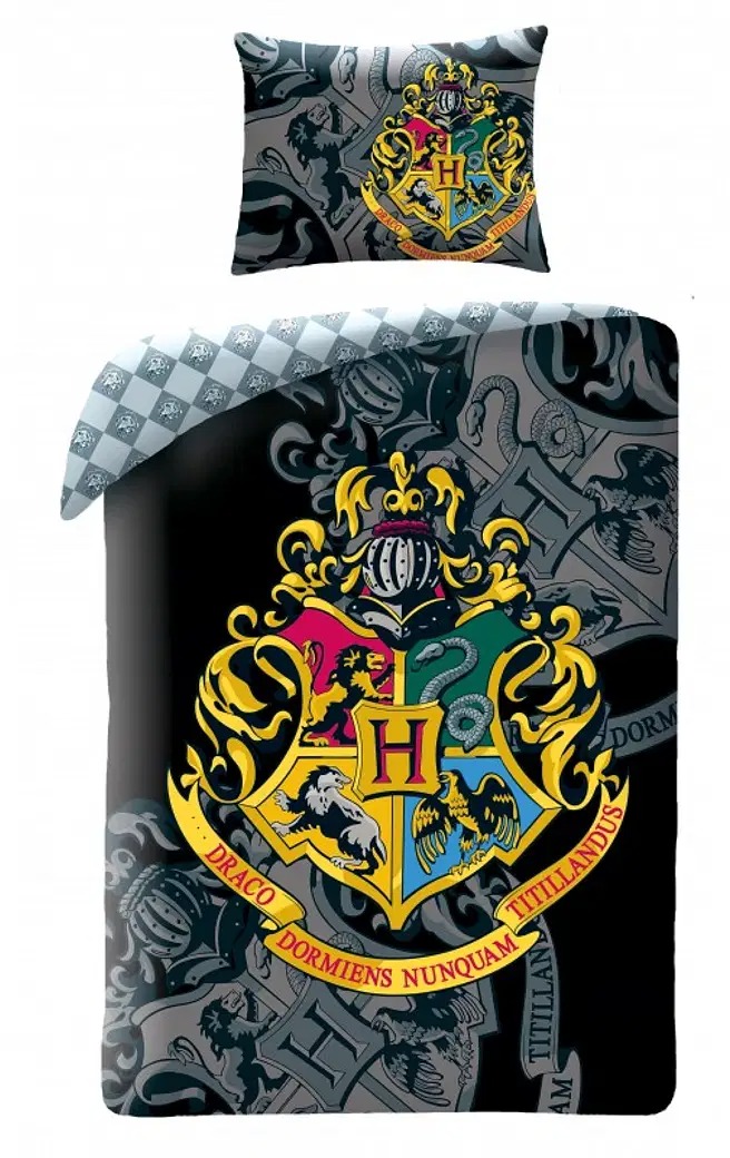 Harry Potter: Hogwarts crest – Posteľné obliečky